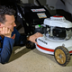 McMike and the Honda McMower HRRA273 preparing for winter testing - archive portrait, last week